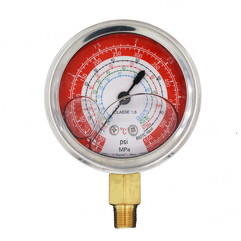 Oil Filled Compound Gauge